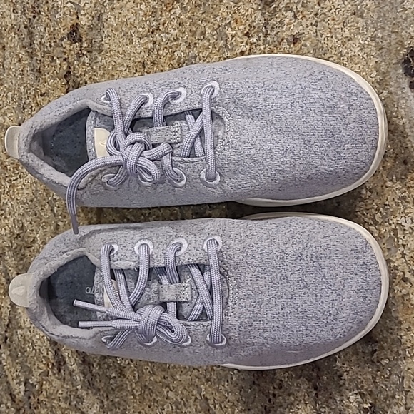 Allbirds Light Gray Wool Runners Size 8 - Picture 1 of 8